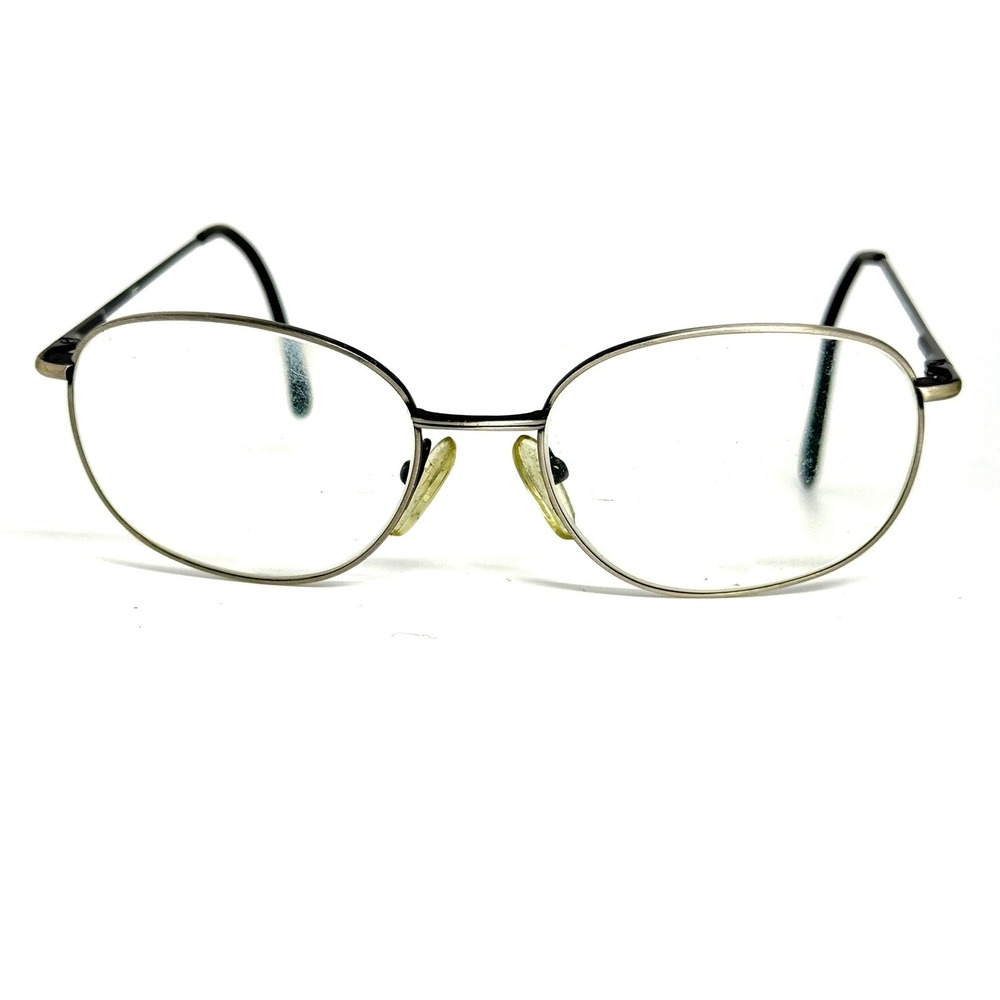 Stetson Eyloware 042 Eyeglasses Oval Metal Frames Silver Gunmetal 24962